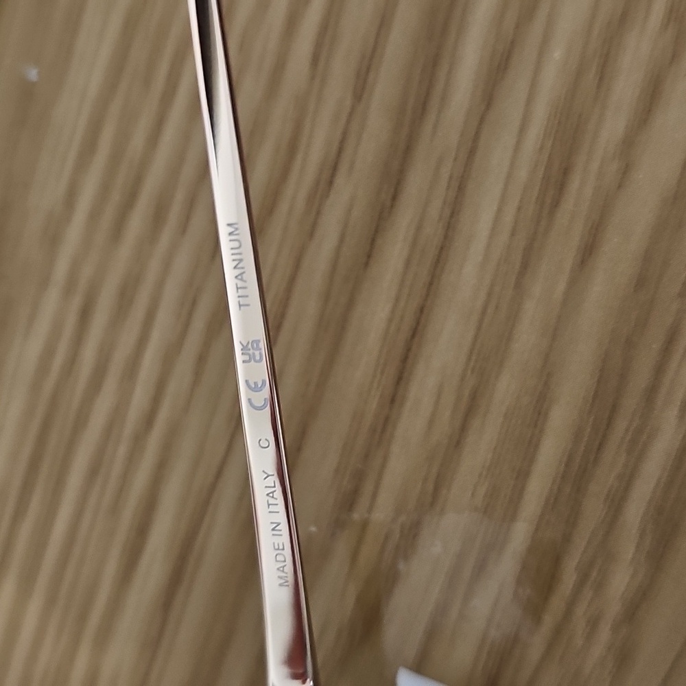 CHANEL TITANIUM LIGHT GOLD SUNGLASSES Square CH4287T c.395 - Picture 11 of 12